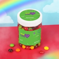 Original rainbow Skittles® candy in a 7 oz large jar.... from ASI 61966 HPG /...