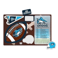 Repositionable Football Spirit Card