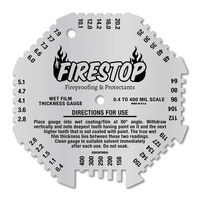 0.4-400 Mil/10-10160 Microns Metalphoto® Wet Film Gauge