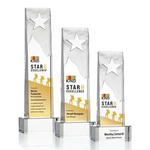 Stapleton Star VividPrint™ Award on Base - Clear