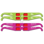 Decoder/Secret Reveal Glasses - Custom Imprint - Full Color