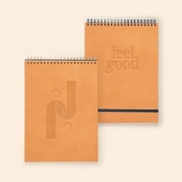 Taskpad - Debossed Leather Cover - Size T3