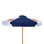7' Wood Market Umbrella Kit with Valance (3 Imprints)