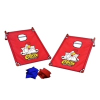 Take your favorite game anywhere with this lightweight cornhole set...