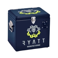 Metal Party Cooler, Front & Top Imprint