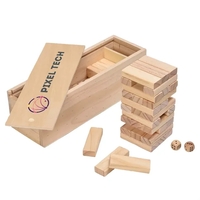 Spark friendly competition with this tabletop tumble tower-perfect for game...