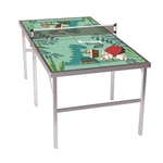 Portable Table Tennis with Full Wrap