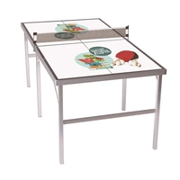 With a blend of portability and durability, this complete table tennis......