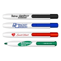 Retractable Dry Erase Marker. Bullet tip dry erase marker.... from ASI 67675...