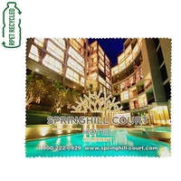 5" x 5" Recycled RPET Full Color Import Air Ship Microfiber