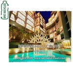 5" x 5" Recycled RPET Full Color Import Air Ship Microfiber