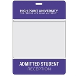 Event Badge with Pocket, Super Size (4.3125" x 6")