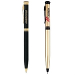 Zeeman-I Twist Action Ballpoint Pen with Photo Dome Top