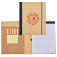 eco-friendly notebook with sticky notes and memo pad... from ASI 57655...