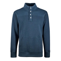 J. America Ripple Fleece Snap Sweatshirt... from ASI 84358 S&S Activewear