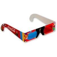 Custom Imprint Anaglyph 3D Glasses-Red/Cyan... from ASI 80485 Rainbow...