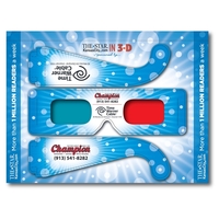 Custom Anaglyph 3D Bind-Ins Imprinted... from ASI 80485 Rainbow Symphony Inc...