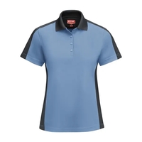 Women's Short Sleeve Performance Knit Two-Tone Polo... from ASI 84358 S&S...