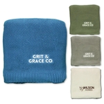 Aliehs Crochet Knit Throw