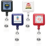 Square "BETTER" Retractable Badge Reel (opaque)