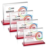 Mirela VividPrint™ Award - Red... from ASI 84592 St Regis Group / St Regis