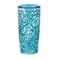 Party kit with 20 ounce plastic tumbler with lid and confetti... from ASI...