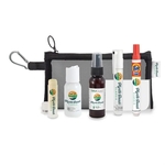 Course-to-Clubhouse Golf Kit with Sewn-in Tag and Carabiner