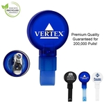 PVC FREE RECYCLED PLASTIC BADGE REEL W/SWIVEL ALLIGATOR CLIP