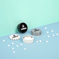Small Round Clicker Candy Mint Tin