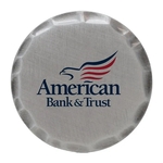 Hammered Metal Golf Ball Marker