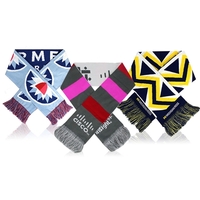 Crafted from high-quality acrylic, these scarves are meticulously woven from...