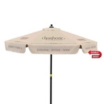 7' Steel Market Umbrella Double-Sided Dye Sub Kit w/ Valance