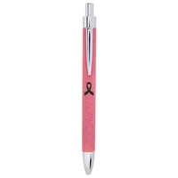 Pink Laserable Leatherette Pen