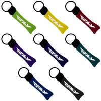 Neoprene Lip Balm Sleeve Pocket with Sewn Split-Ring