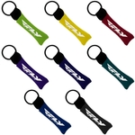 Neoprene Lip Balm Sleeve Pocket with Sewn Split-Ring