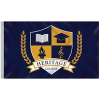 3' x 5' Digitally Printed Single Reverse Spun Polyester Flag