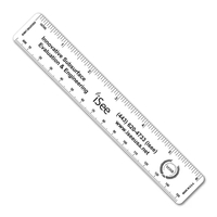 6" Flexible PVC Ruler with General Scales