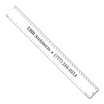 18" Flexible PVC Ruler with Architect or Engineer Scales