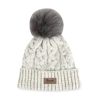 Ahead Speckle Pom Knit Hat