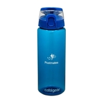 Cool Gear® Cylinder Bottle with Halo Lid - 32 Oz.