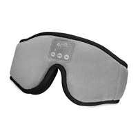 Sleep mask with light blocking design and built-in Bluetooth speakers.......
