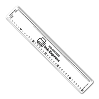 6" Flexible PVC Ruler with Printing and Publishing Scales