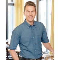 Short sleeve denim shirt.... from ASI 84358 S&S Activewear