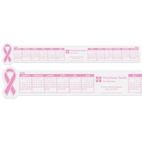 12 1/8" x 1 1/2" Poly Ribbon Calendar Strip with custom... from ASI 44830 The...