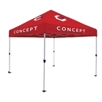 10' Omni Tent Kit (Full-Color Imprint, 4 Locations)