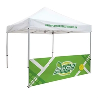 10' Elite Tent Half Wall Kit UV-Printed Single-Sided