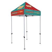 5' Economy Tent Kit (Dye Sub Full-Color Full-Bleed)