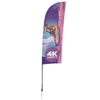 9' blade sail sign made of super poly knit fabric with... from ASI 87188...