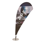 Micro Teardrop Sail Sign Flag Kit (Single-Sided)