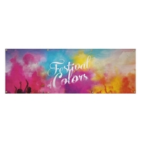 2' x 6' mesh vinyl banner with single sided graphics.... from ASI 87188...